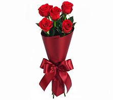 Букет 5 Красных роз Эдлесс Лав в Тайшете