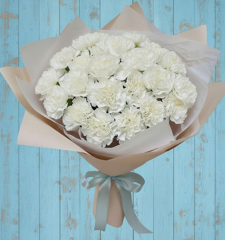 Букет цветов из: Гвоздики в Тайшете