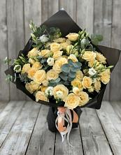 Букет цветов из:  Розы и Лизиантусы в Тайшете
