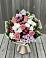 Букет цветов из: Альстромерии, Гвоздики, Розы и Хризантемы в Тайшете