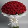 Букет 101 Красная роза Блэк Мэджик в Тайшете