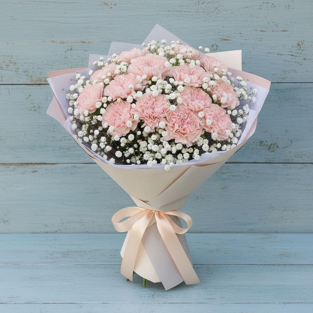 Букет цветов из: Гвоздики в Тайшете