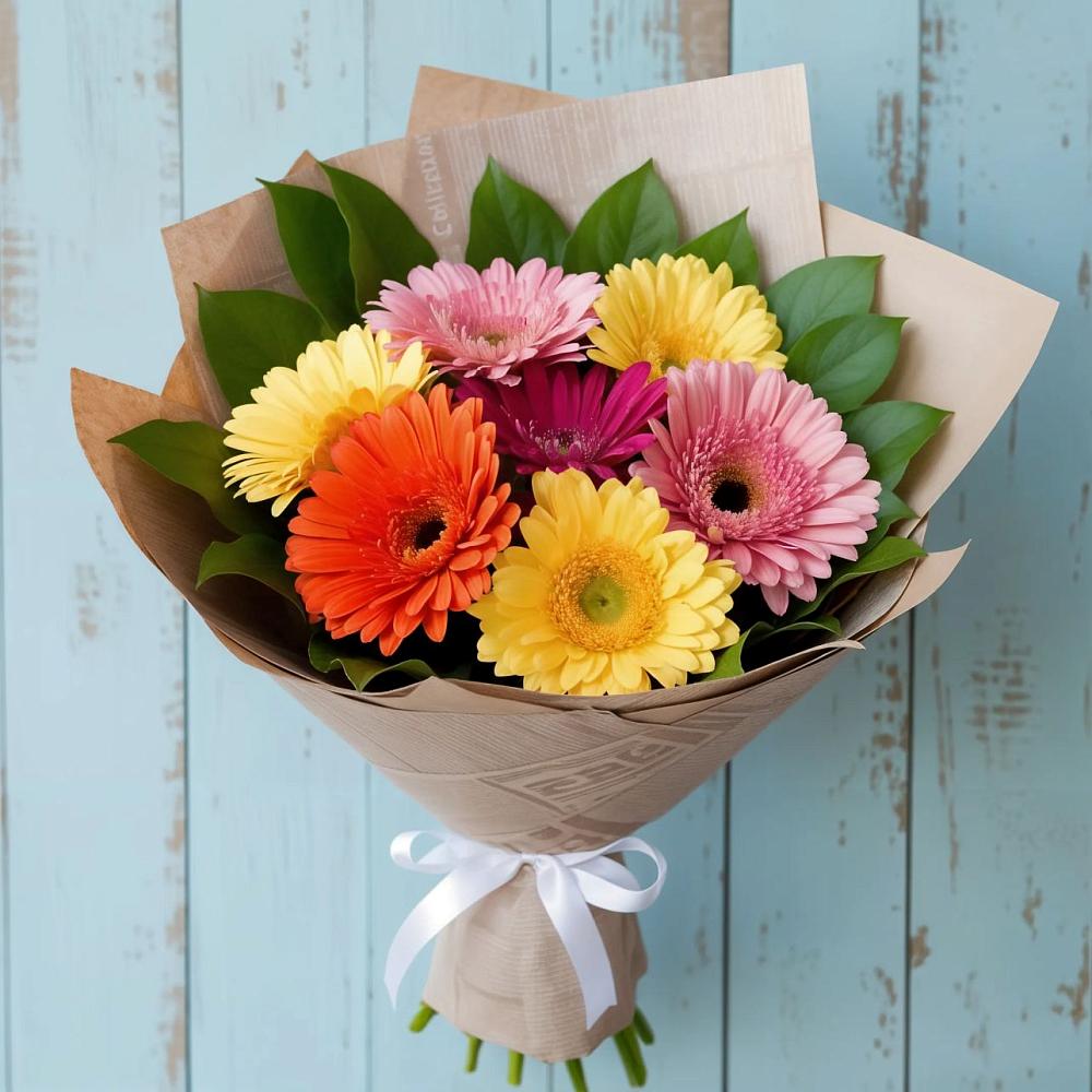 Букет цветов из: Герберы в Тайшете