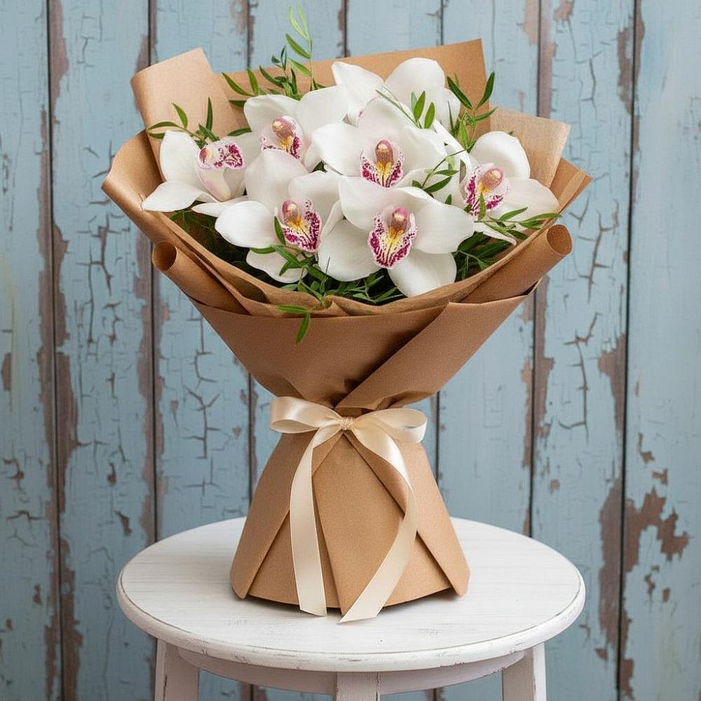 Букет цветов из: Орхидеи и Розы в Тайшете