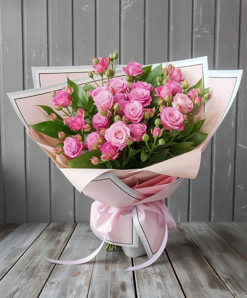 Букет Розовый кустик в Тайшете