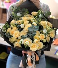 Букет цветов из:  Розы и Лизиантусы #REPLACE_PRED# Тайшете