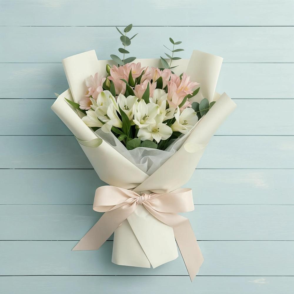 Букет цветов из: Альстромерии в Тайшете