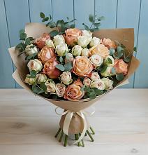 Букет цветов из:  Альстромерии и Розы #REPLACE_PRED# Тайшете